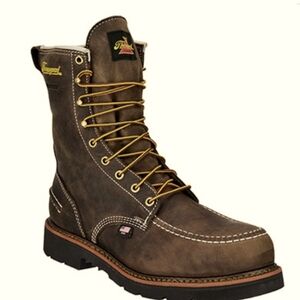 Men's Thorogood 8" Waterproof Moc Toe Work Boot. New W/O tags(display). Sz. 12 D